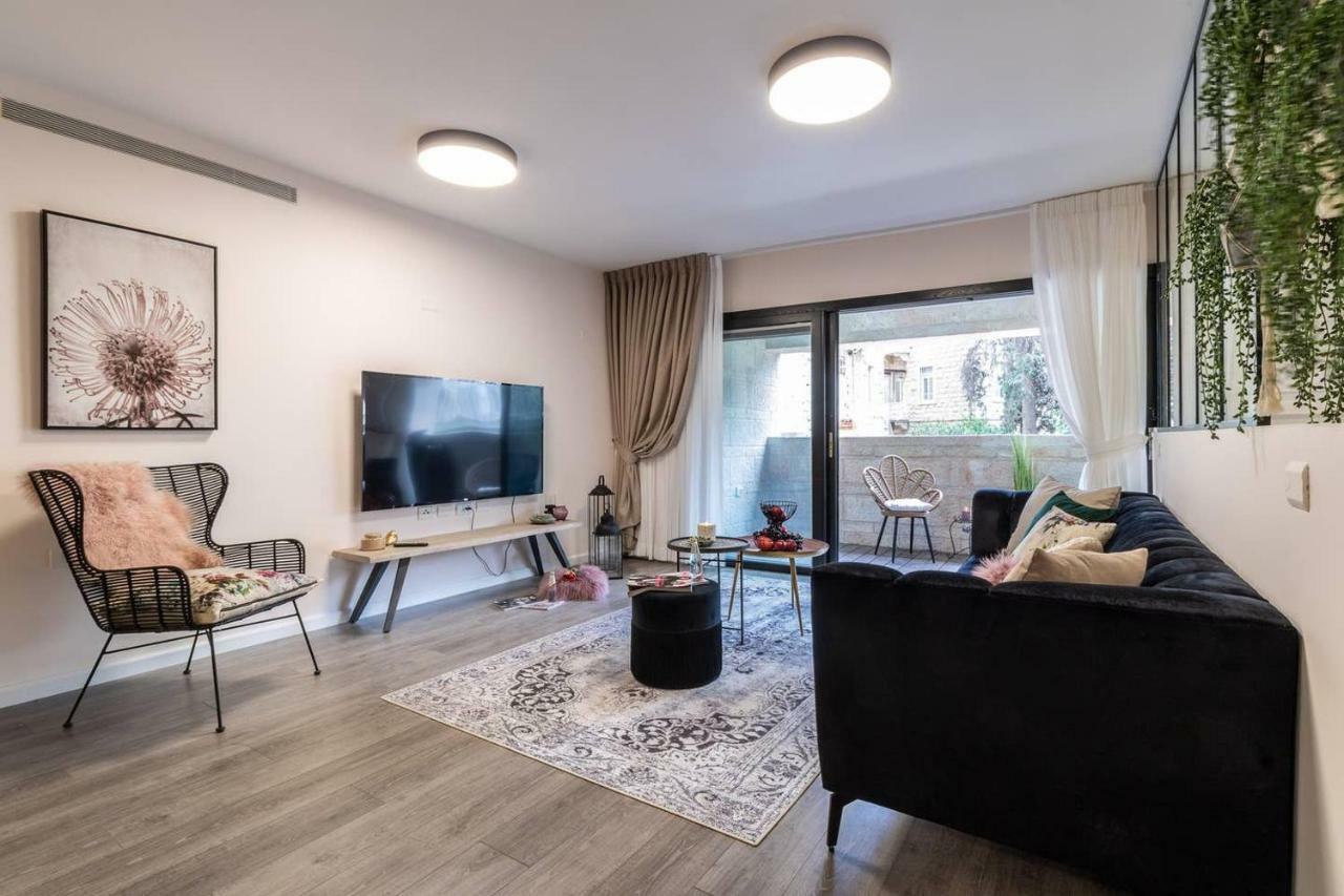 King David Residence Luxury 4 Bd/Pool/Gym/Parking Baitulmaqdis Luaran gambar